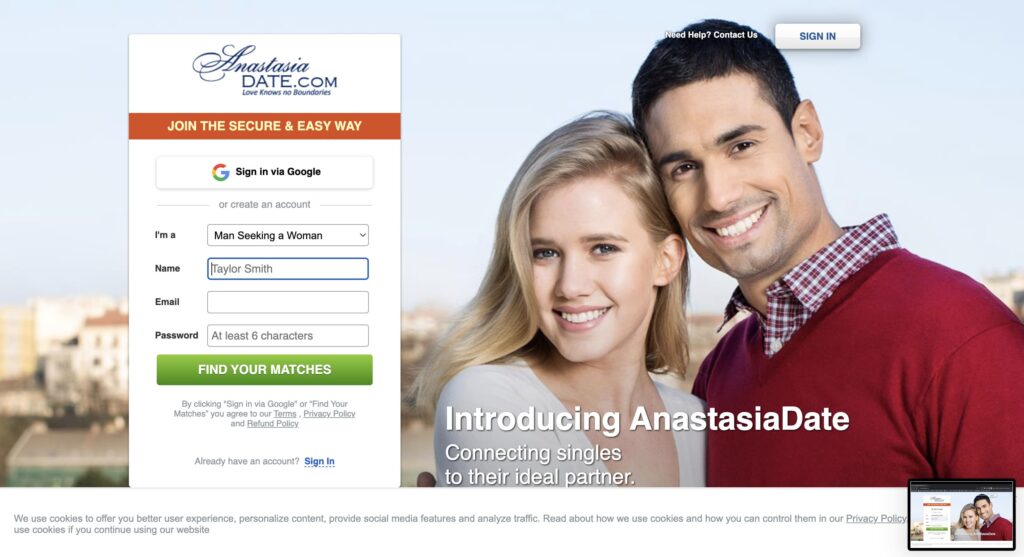 Anastasia Date Dating Review
